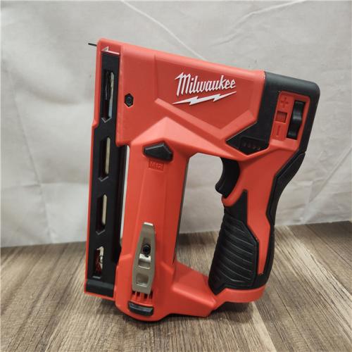 AS-IS- Milwaukee M12 3/8 Crown Stapler (Tool Only)