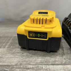 AS-IS DEWALT 20V MAX Lithium-Ion 5.0 Ah Battery and Charger
