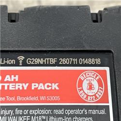 AS-IS Milwaukee 18-Volt Lithium-Ion XC Extended Capacity 5.0 Ah Battery Pack (2-Pack)