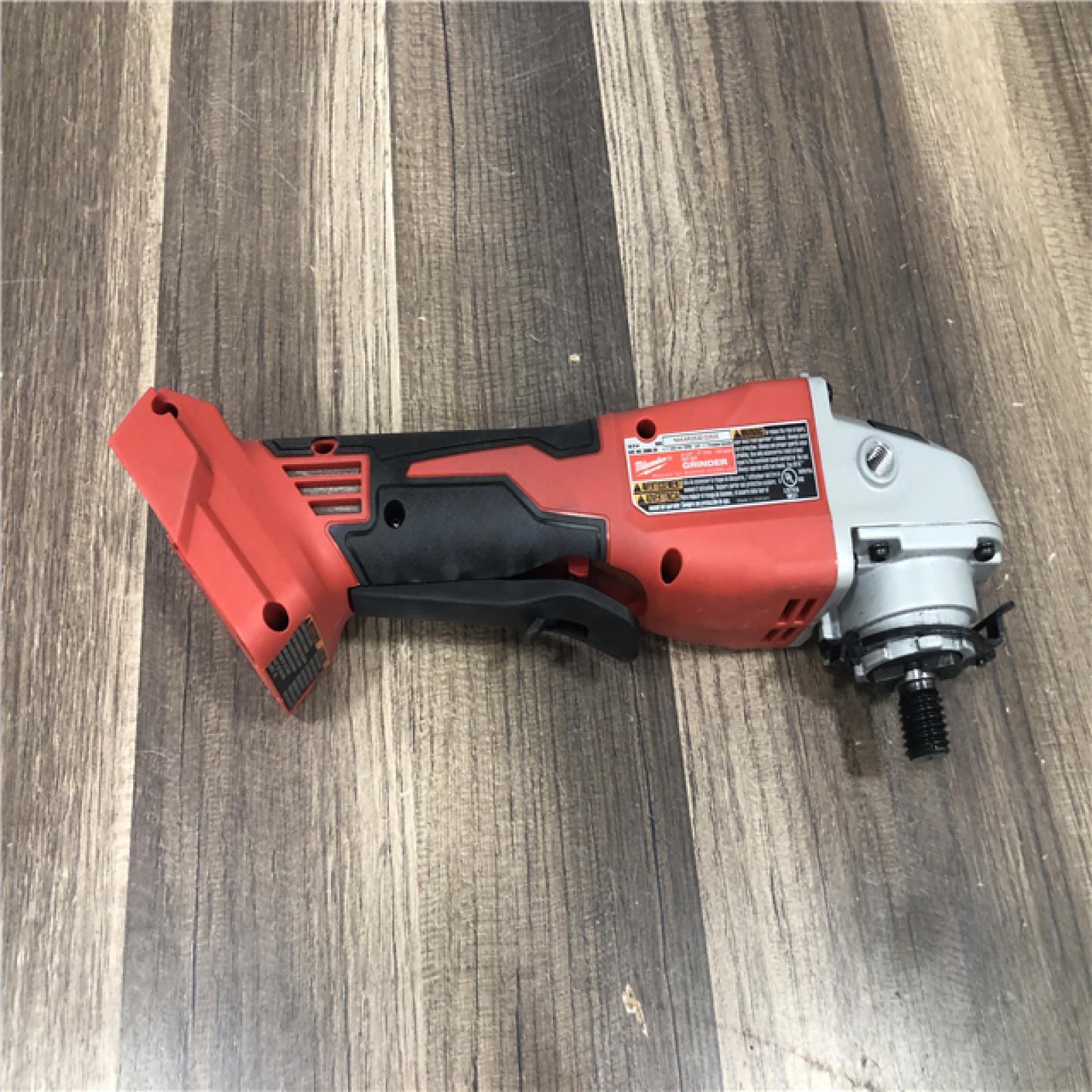 AS-IS Milwaukee 18V Lithium-Ion Brushless Cordless 4-1/2 in./5 in. Grinder w/Paddle Switch (Tool-Only)