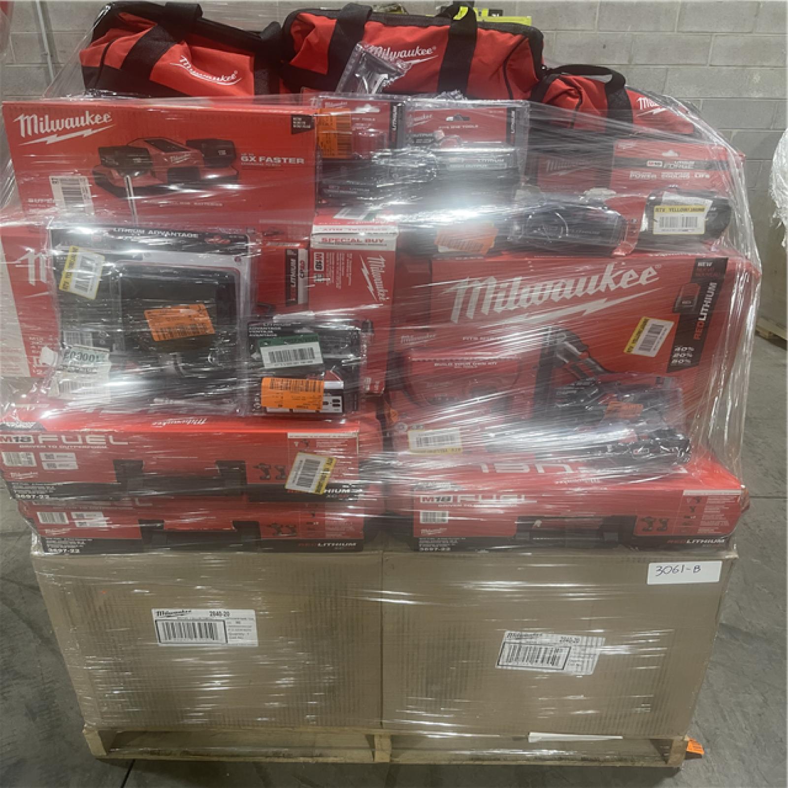 Pittston Location As-Is Power Tools Partial Truckload (6 pallets) 3061-B