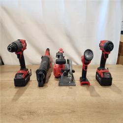 AS-IS- Milwaukee Tool M18 FUEL 5-Tool Combo Kit