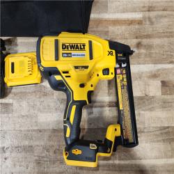 HOUSTON LOCATION - AS - IS DEWALT 20V MAX XR Lithium-Ion Cordless 18-Gauge Narrow Crown Stapler Kit