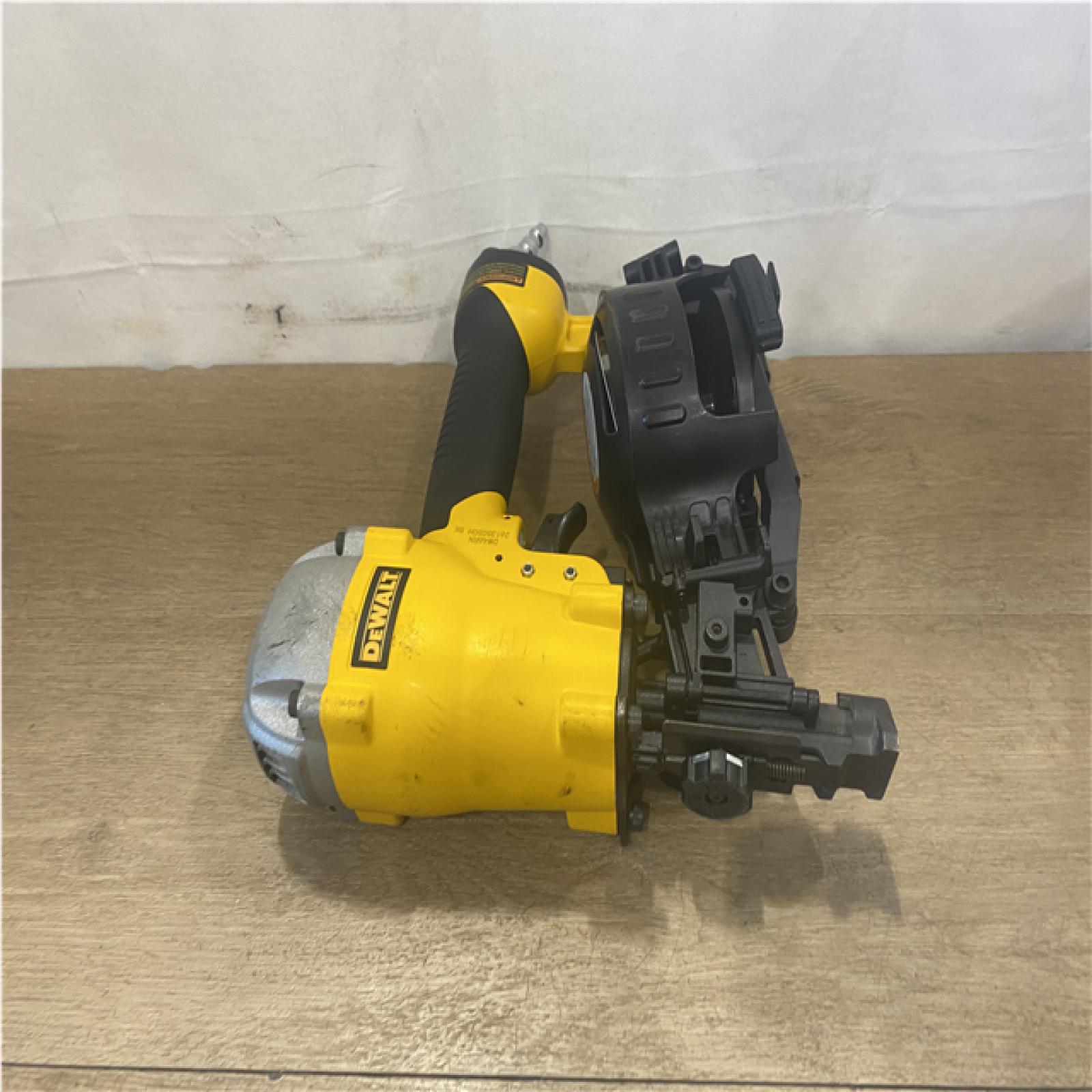 AS-IS DeWalt 1-3/4 in. 15 Degree Pneumatic Coil Roofing Nailer (Tool-Only)