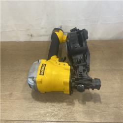 AS-IS DeWalt 1-3/4 in. 15 Degree Pneumatic Coil Roofing Nailer (Tool-Only)