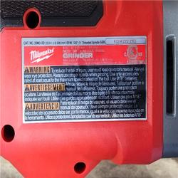 HOUSTON LOCATION - AS-IS (APPEARS LIKE NEW) Milwaukee 2980-20 M18 Fuel 18 Volt 6 Inch Paddle Switch Grinder (Bare Tool)