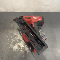 AS-IS- Milwaukee M18 FUEL 15 Ga. 18 Volt Brushless Angled Finish Nailer (TOOL ONLY)