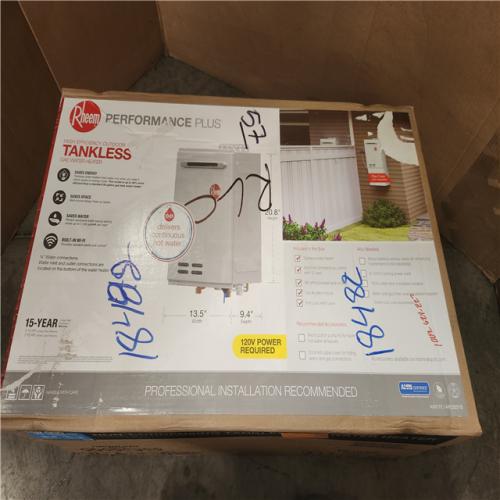Phoenix NEW Rheem Performance Plus 8.4 GPM Smart Non-Condensing Outdoor Natural Gas Tankless Water Heater