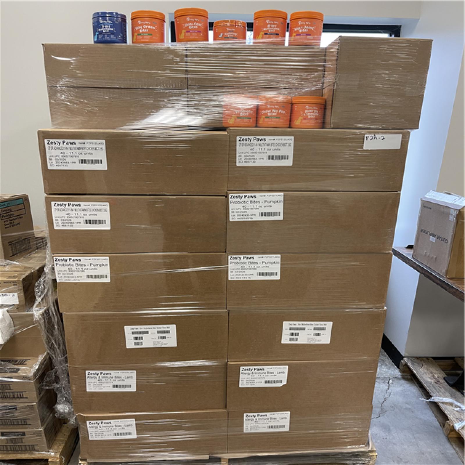 Pittston Location As-Is Zesty Paws (One Pallet)