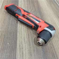 AS-IS  Milwaukee M12 12-Volt Lithium-Ion Cordless 3/8 in. Right Angle Drill (Tool-Only)