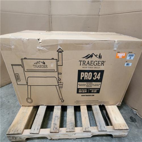 Phoenix NEW Traeger Pro Series 34-Pellet Grill and Smoker in Bronze SEALED