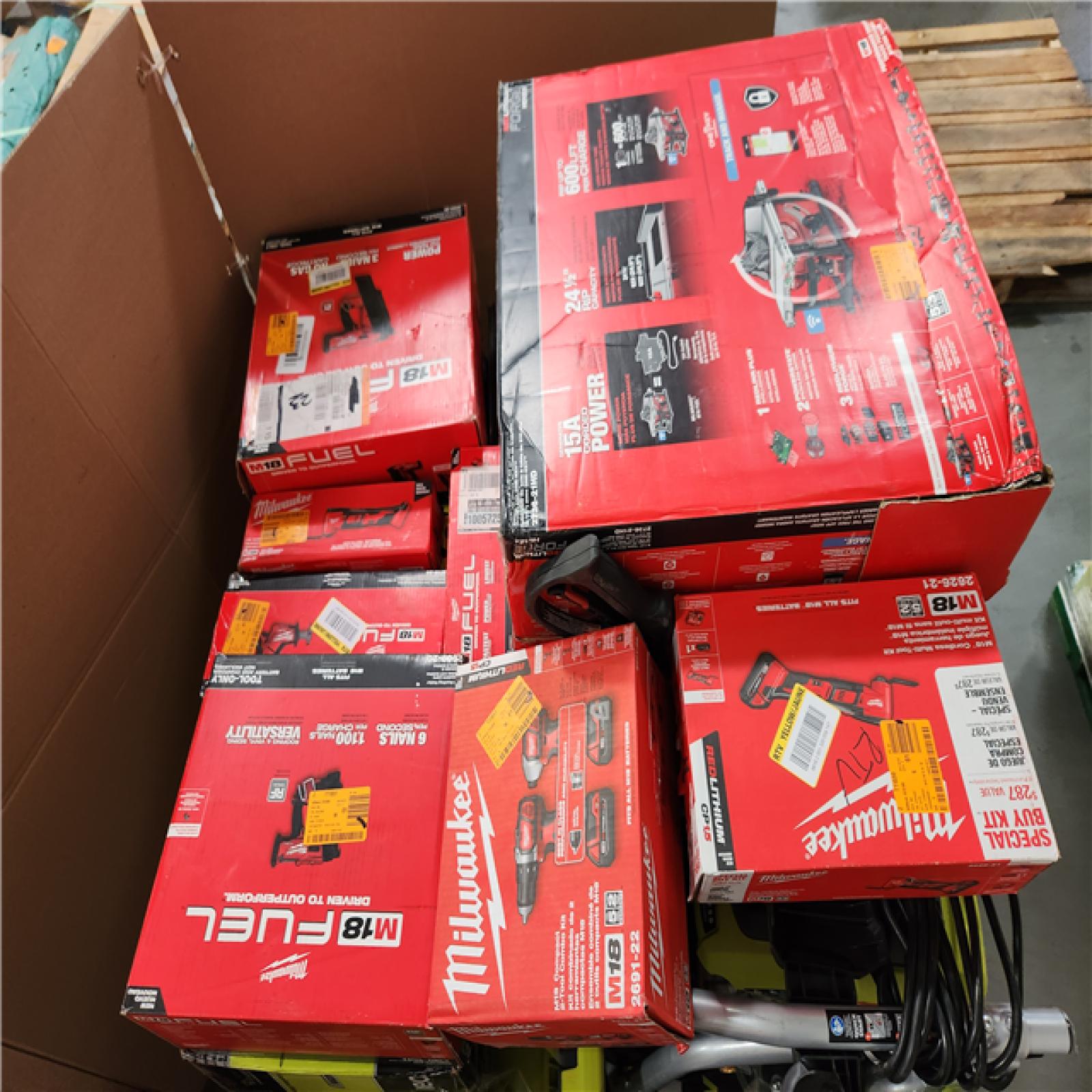 CALIFORNIA AS-IS TOOL PALLET