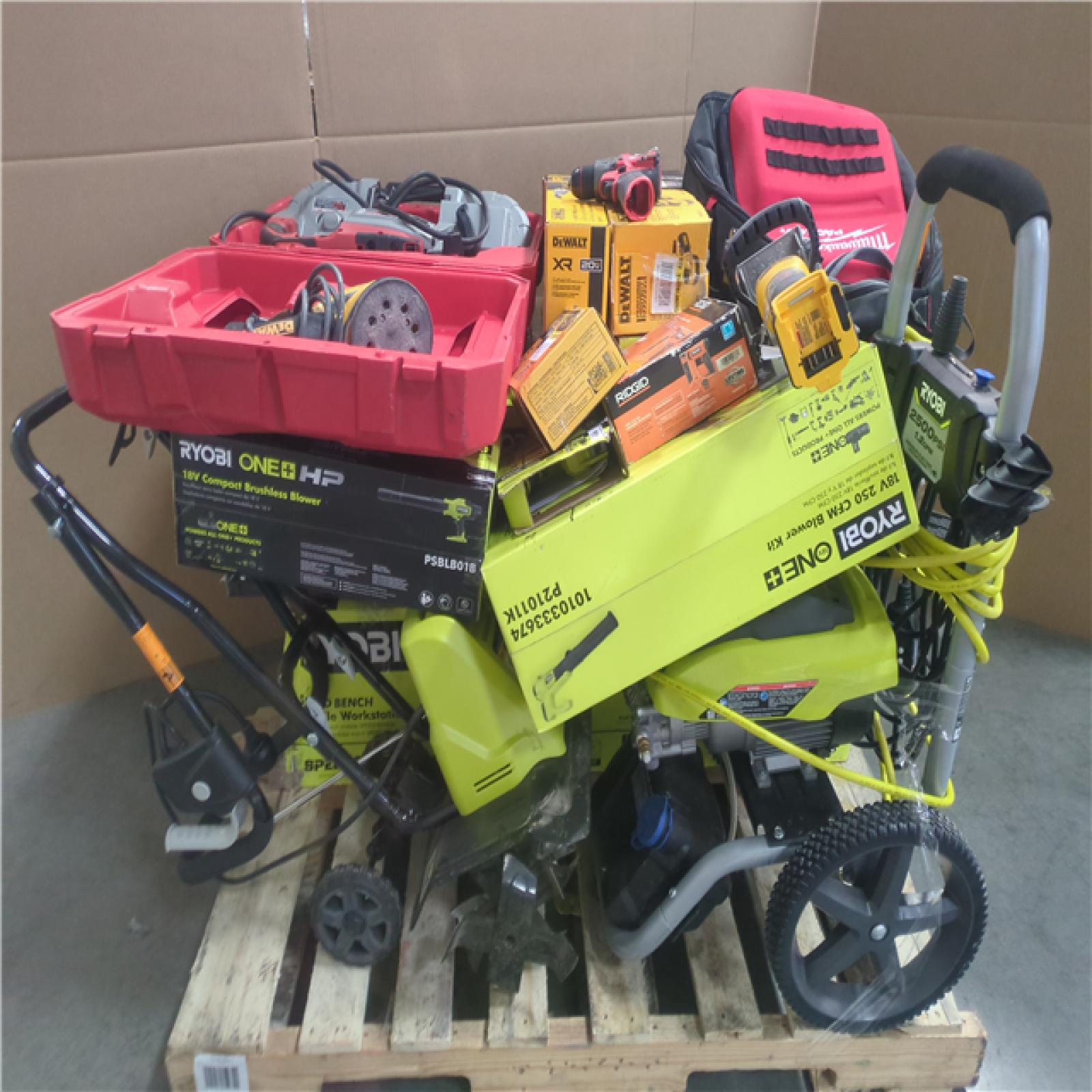 CALIFORNIA AS-IS TOOL PALLET