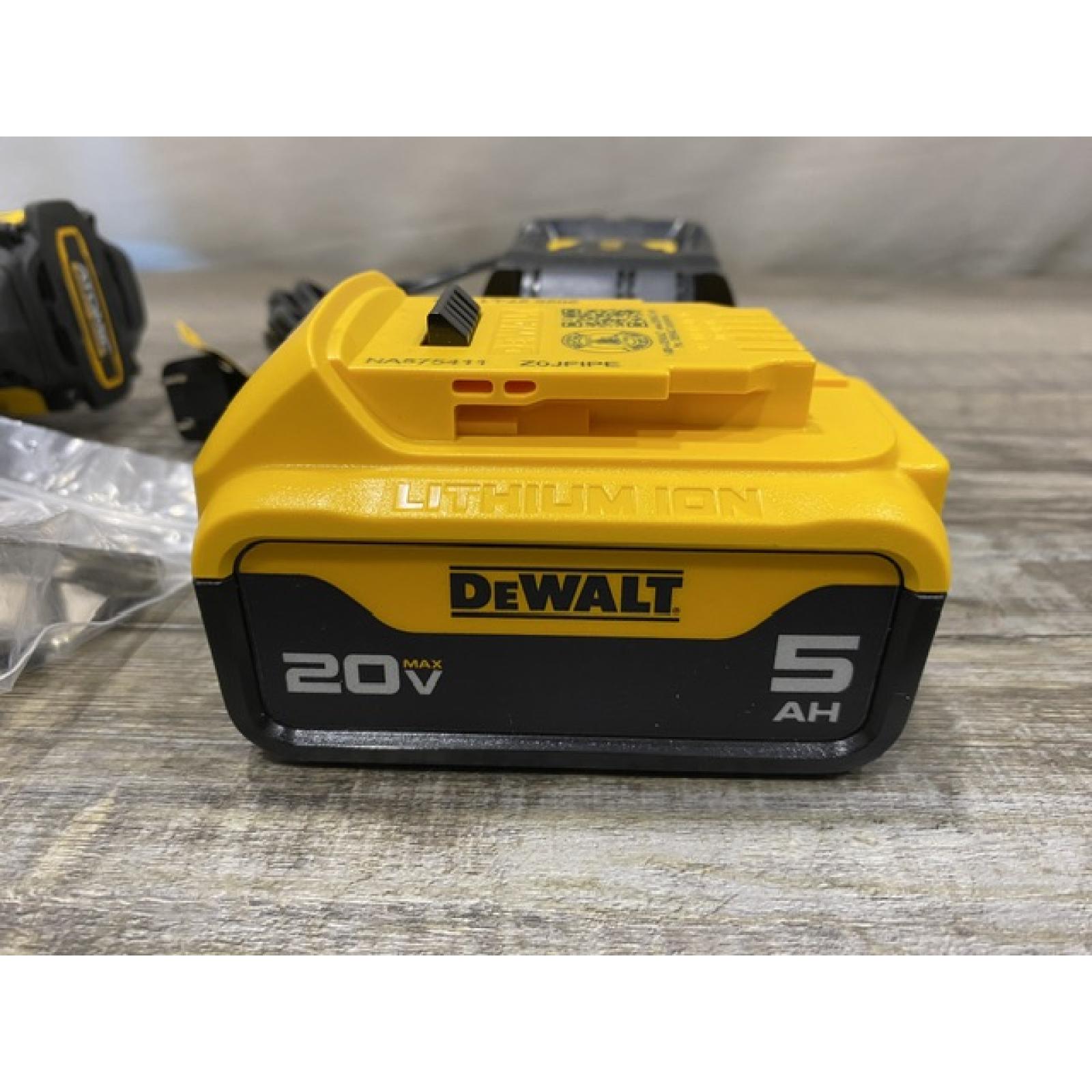 AS-IS DEWALT ATOMIC 20V Lithium-Ion Cordless 1/2 in. Hammer Drill Kit