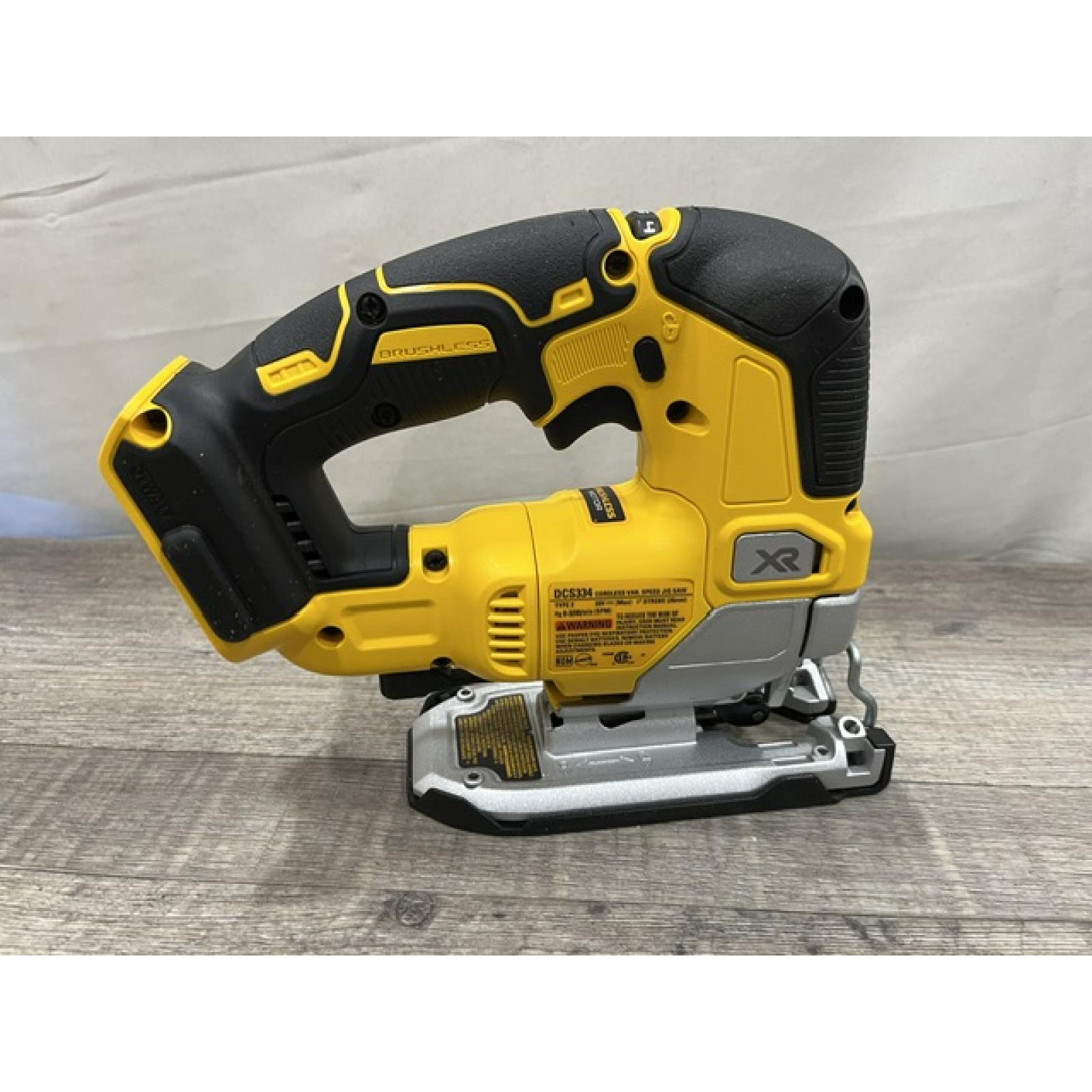 AS-IS DEWALT 20V MAX XR Cordless Brushless Jigsaw (Tool Only)