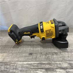 AS-IS DEWALT FLEXVOLT 60V MAX Cordless Brushless 4.5 in. to 6 in. Small Angle Grinder with Kickback Brake (Tool Only)