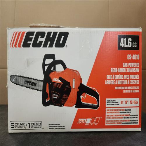 Phoenix LIKE NEW ECHO 18 in. 41.6 cc 2-Stroke Gas Rear Handle Chainsaw