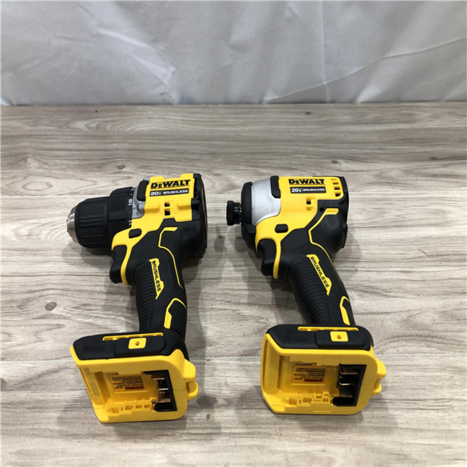 AS-IS Dewalt DCK225D2 20V MAX ATOMIC Compact Cordless Drill Driver and Impact Driver Combo Kit