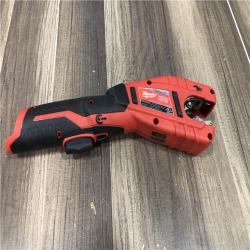 AS-IS Milwaukee 12V Lithium-Ion Cordless Copper Tubing Cutter (Tool-Only)