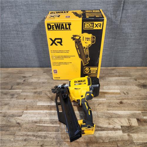 HOUSTON LOCATION - AS-IS DEWALT 20-Volt 21° Cordless Framing Nailer (Tool-Only)