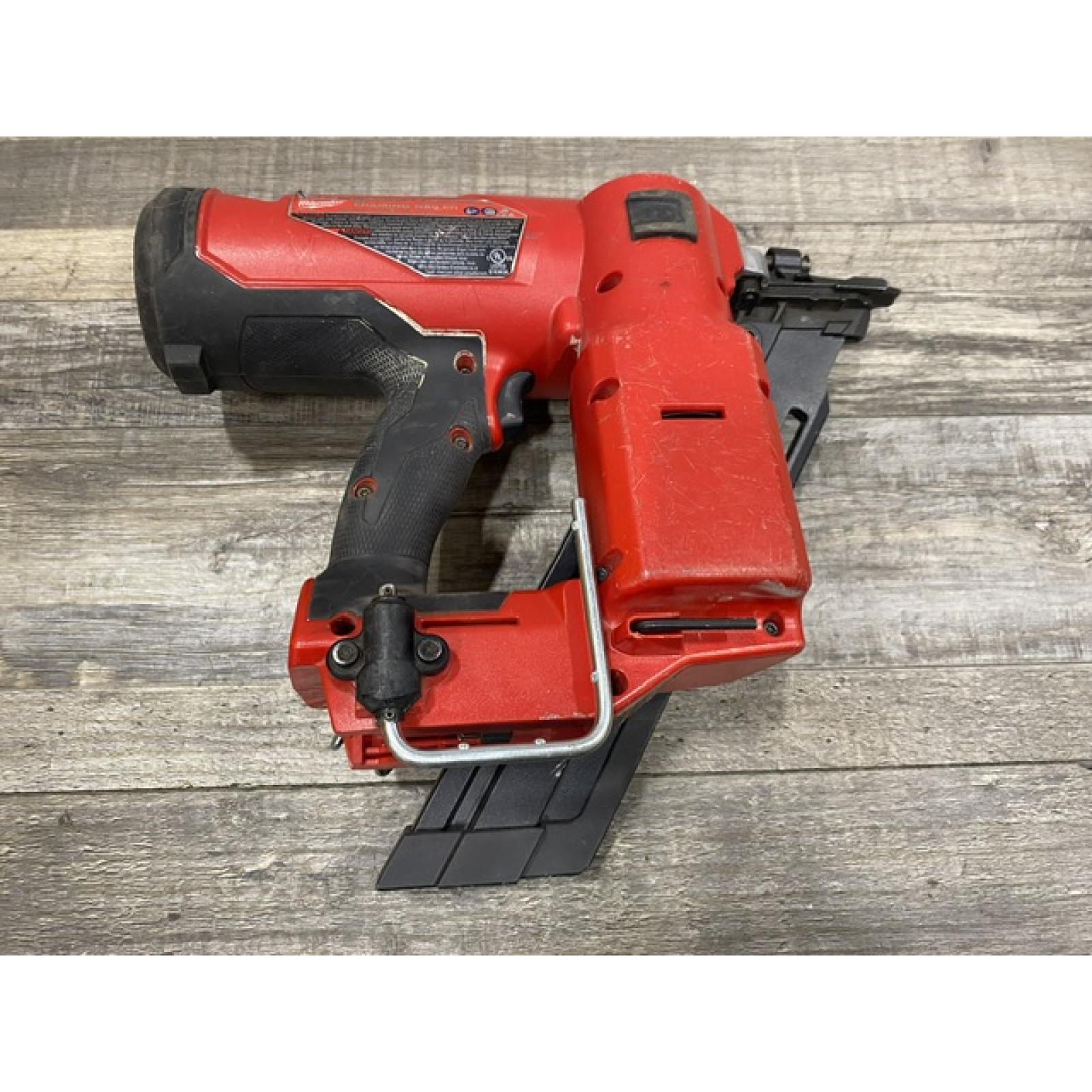 AS-IS Milwaukee FUEL 3-1/2 in. 18-Volt 21-Degree Lithium-Ion Brushless Cordless Framing Nailer (Tool-Only)