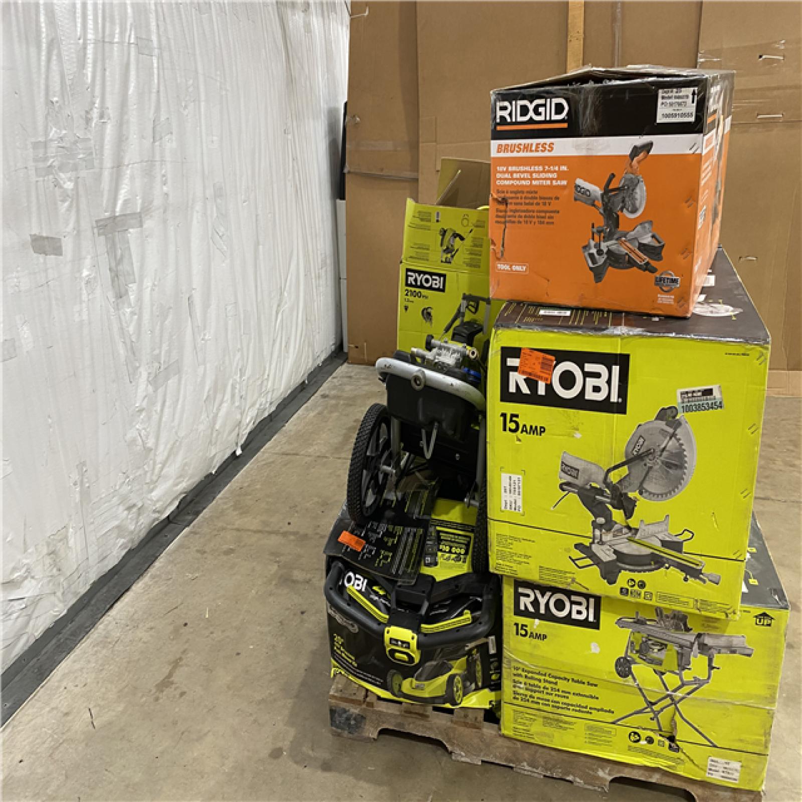 Houston Location AS IS - Tool Pallet