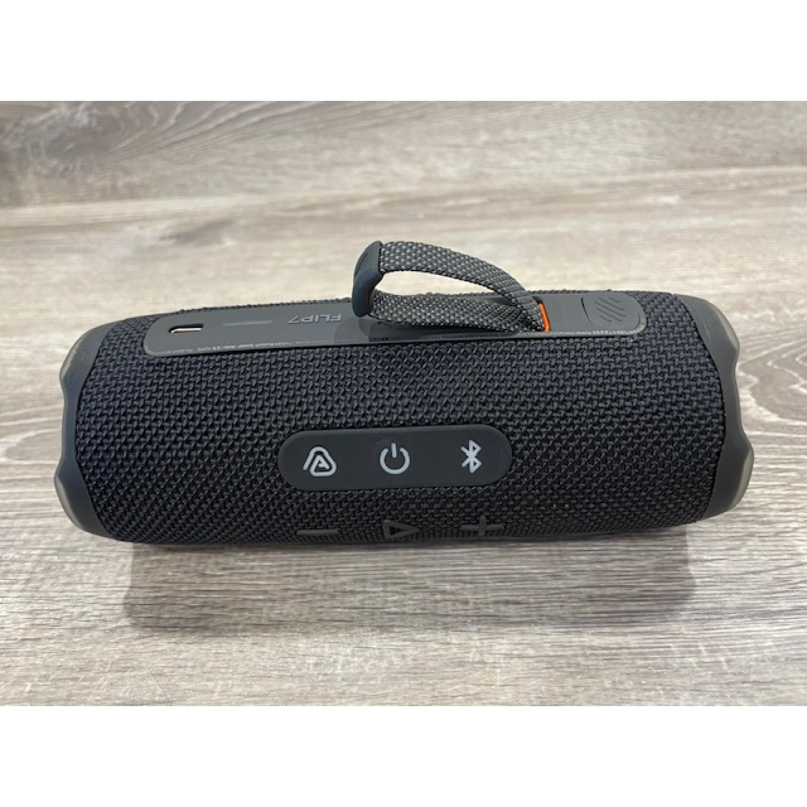 AS-IS JBL Flip 7 Portable Waterproof and Drop-Proof Speaker with Interchangeable Accessories