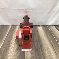 AS-IS Milwaukee M18 18V Lithium-Ion Cordless 3-1/4 in. Planer (Tool-Only)