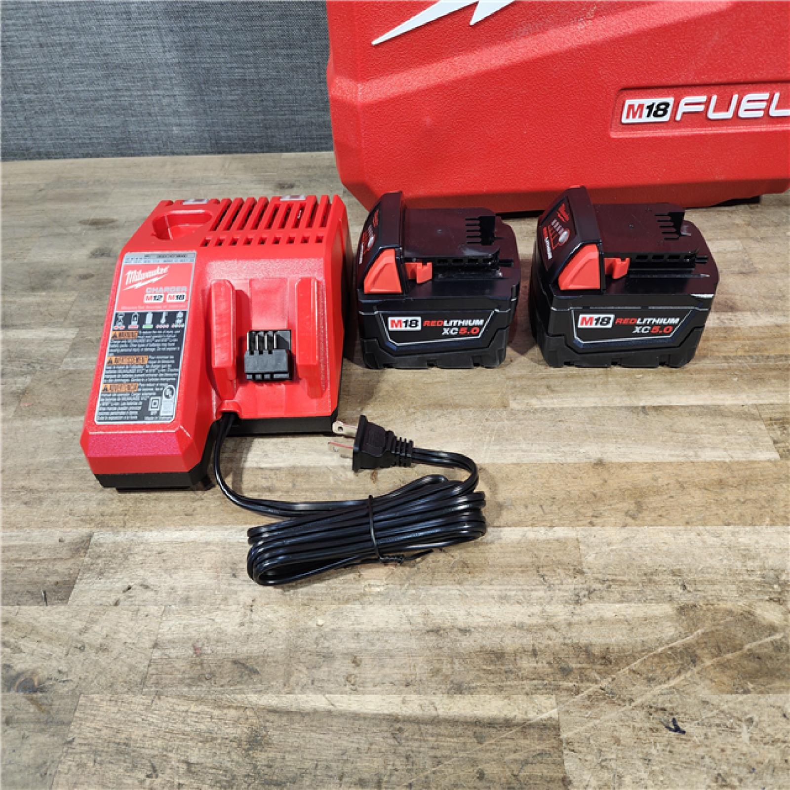 HOUSTON LOCATION - AS-IS Milwaukee FUEL 18V Lithium-Ion Brushless Cordless 1/2 in. Hammer Drill Driver Kit