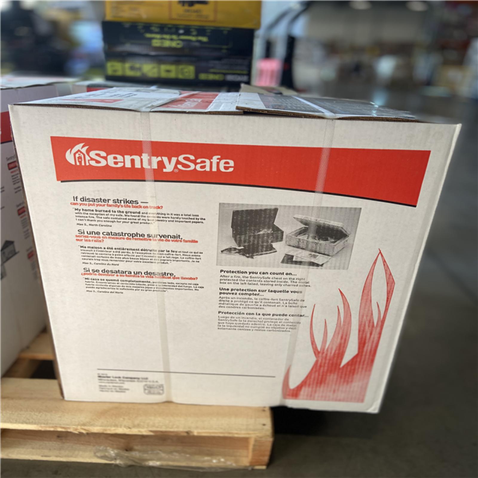 DALLAS LOCATION -  SentrySafe 2.0 cu. ft. Fireproof and Waterproof Safe with Touchscreen Combination Lock