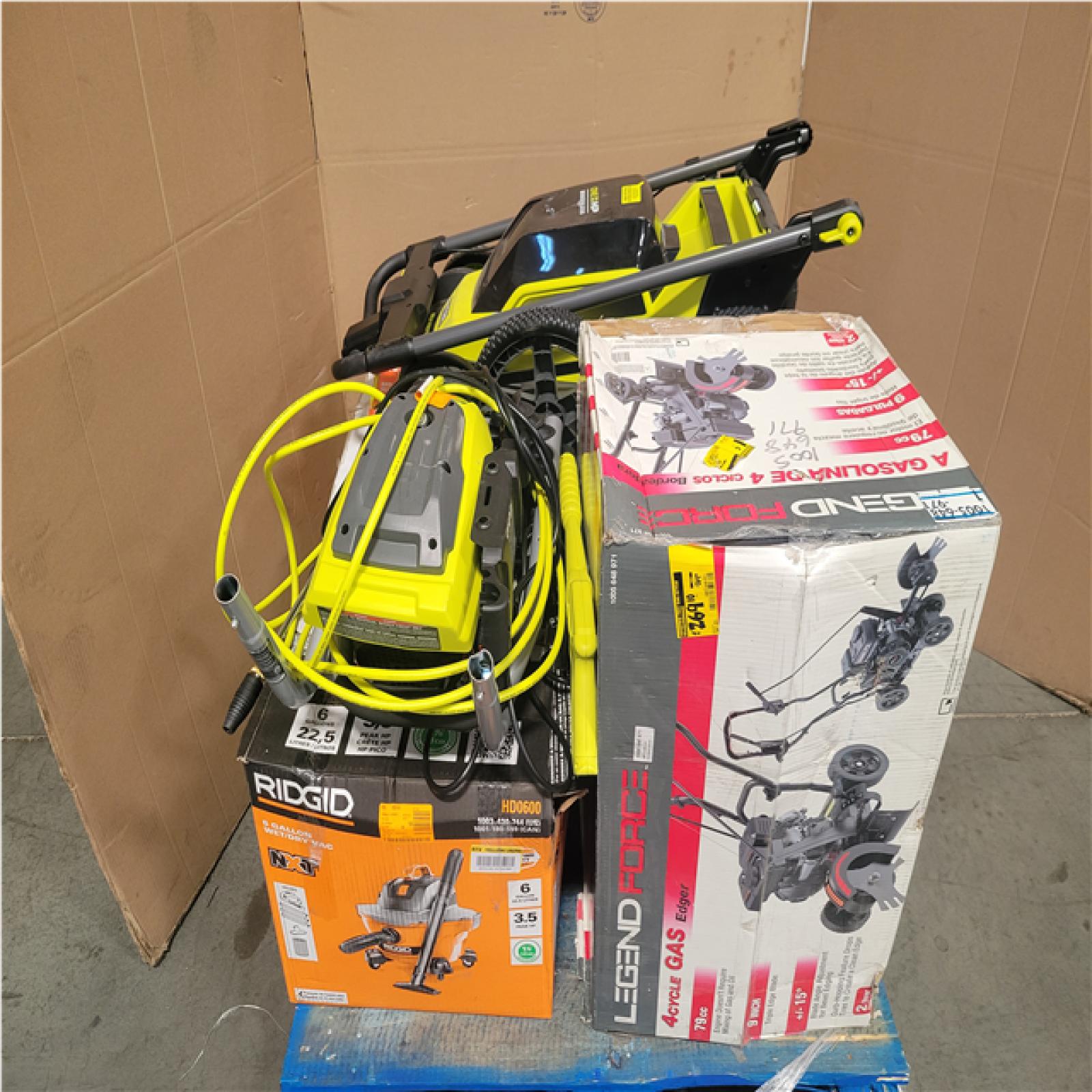 CALIFORNIA AS-IS OUTDOOR POWER EQUIPMENT