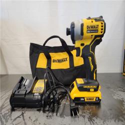 AS-IS- DEWALT ATOMIC 20V MAX* Brushless Cordless Compact 1/4 in. Impact Driver Kit