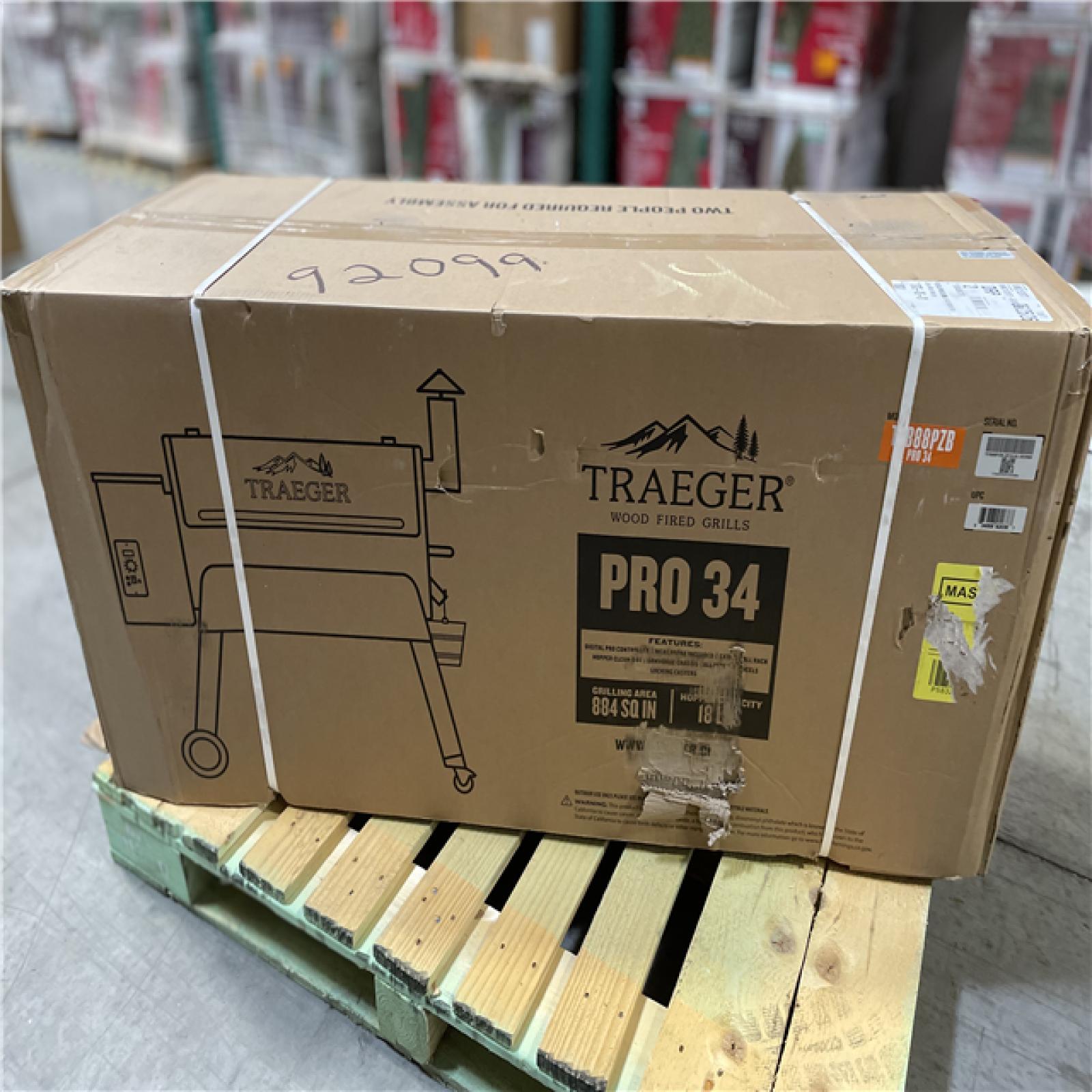 DALLAS LOCATION - Traeger Pro 34 Wood Pellet Grill and Smoker in Bronze