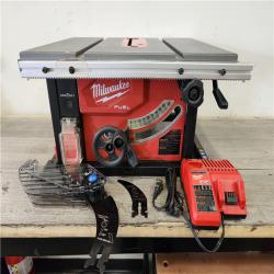 Phoenix Location Milwaukee M18 FUEL ONE-KEY 18- volt Lithium-Ion Brushless Cordless 8-1/4 in. Table Saw Kit W/(1)  Rapid Charger (Battery Not Included)