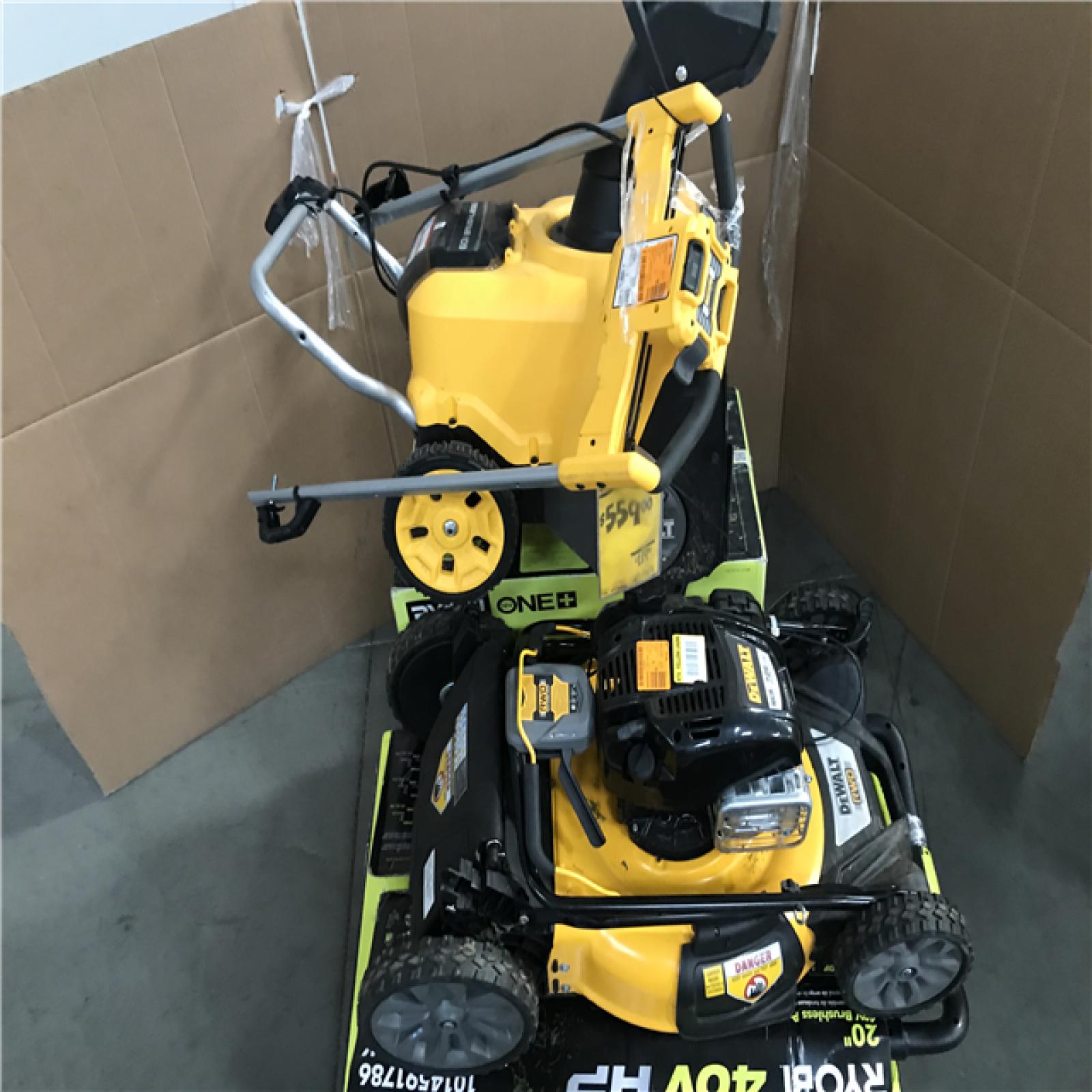 CALIFORNIA AS-IS OUTDOOR POWER EQUIPMENT