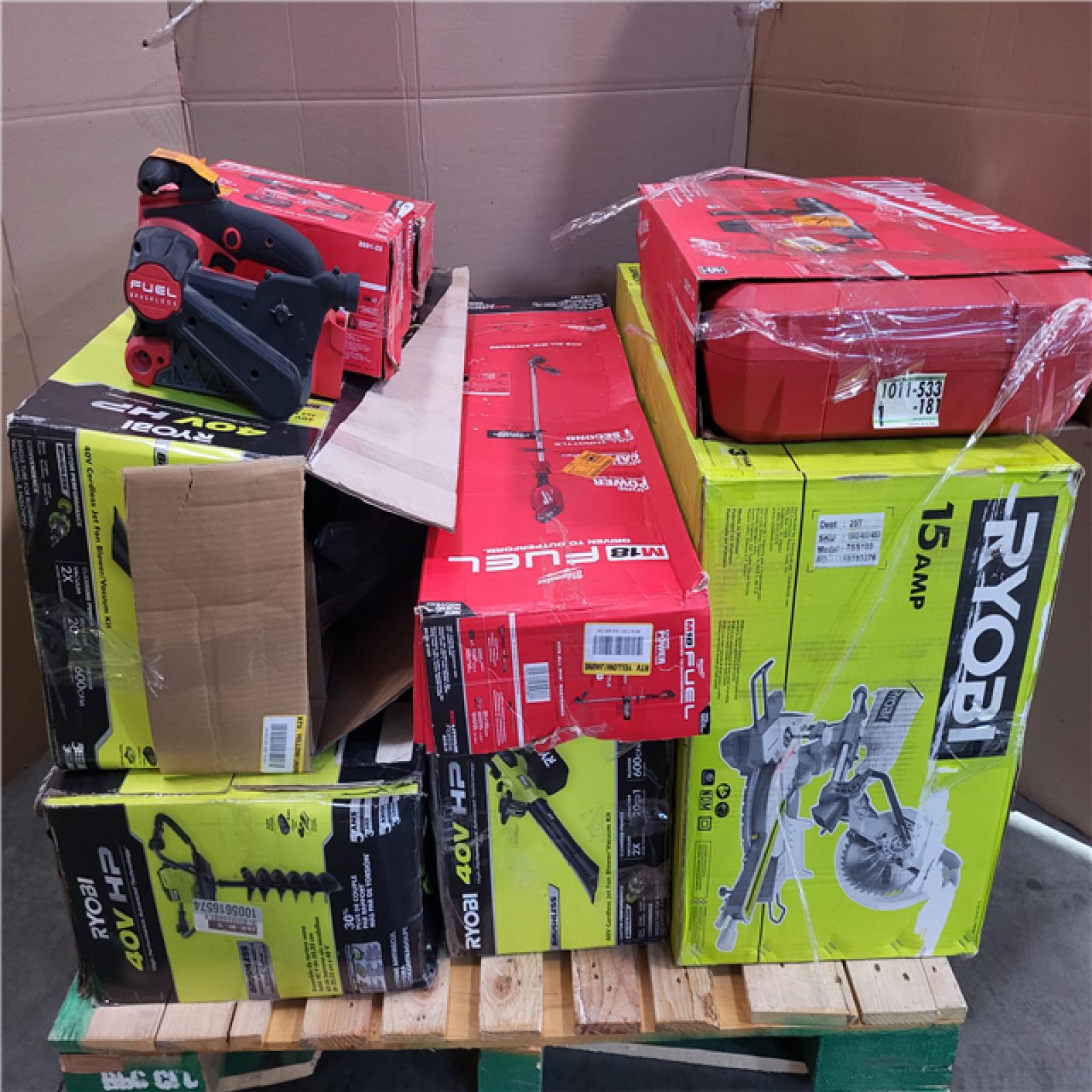 CALIFORNIA AS-IS TOOL PALLET