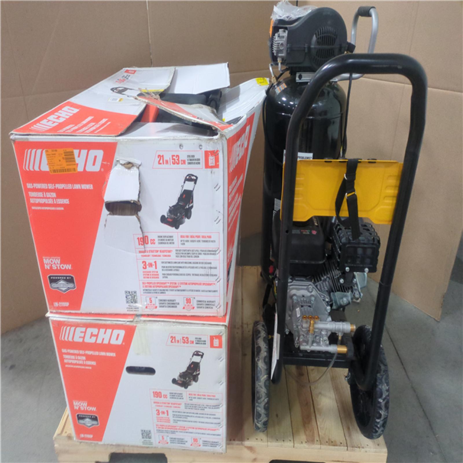 CALIFORNIA AS-IS OUTDOOR POWER EQUIPMENT