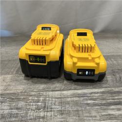 AS-IS DEWALT 20V MAX Lithium-Ion Starter Kit with 4.0 Ah and 5.0 Ah Batteries and Charger