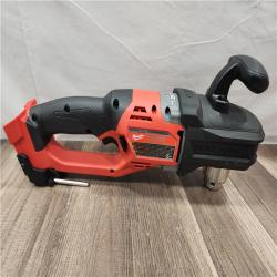 AS-IS- Milwaukee M18 18V Fuel Hole Hawg 1/2  Right Angle Drill (Tool-Only)
