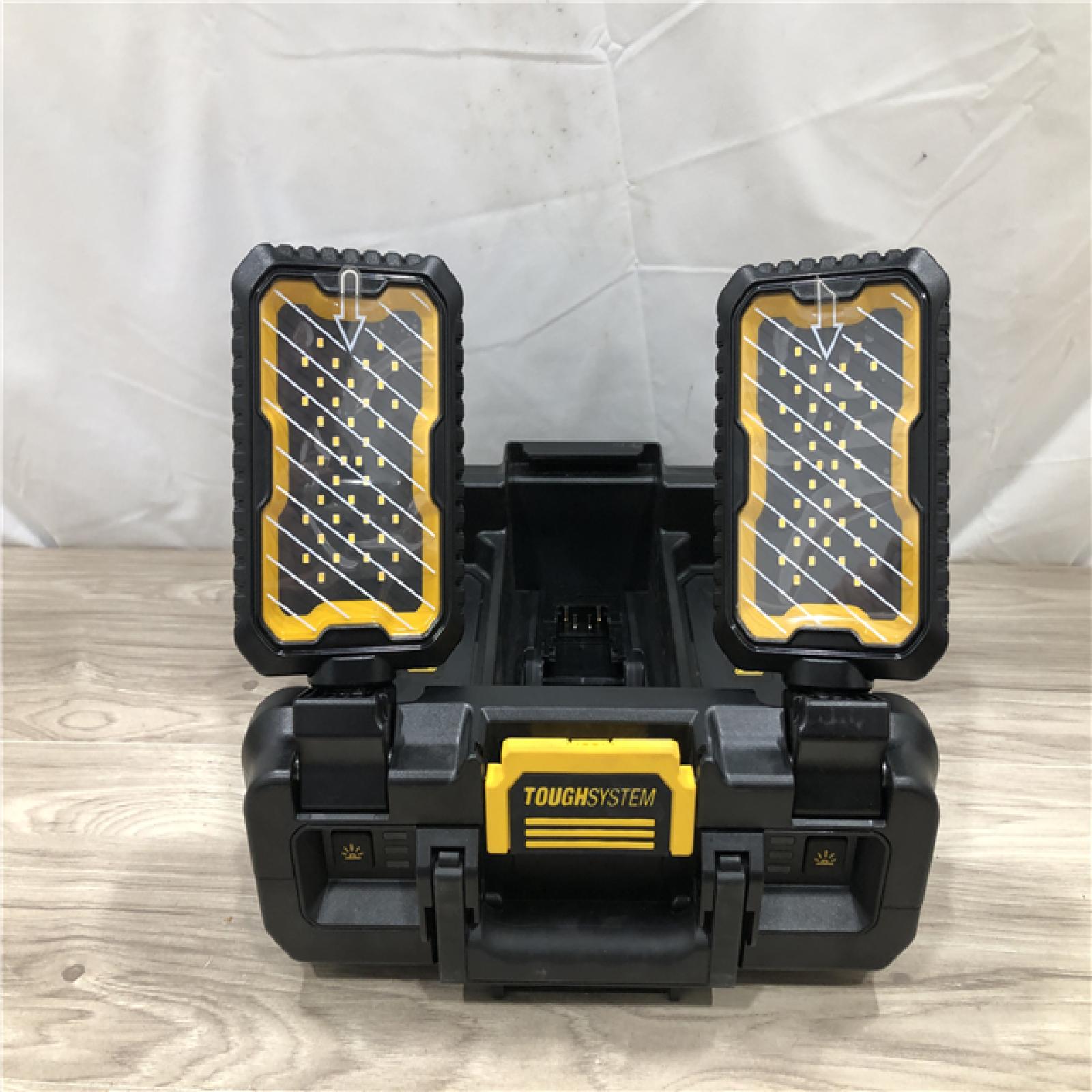 AS-IS DeWalt Tough System 2.0 Flex Volt 20V/60V Cordless 4000 Lumen LED Adjustable Folding Panel Work Light