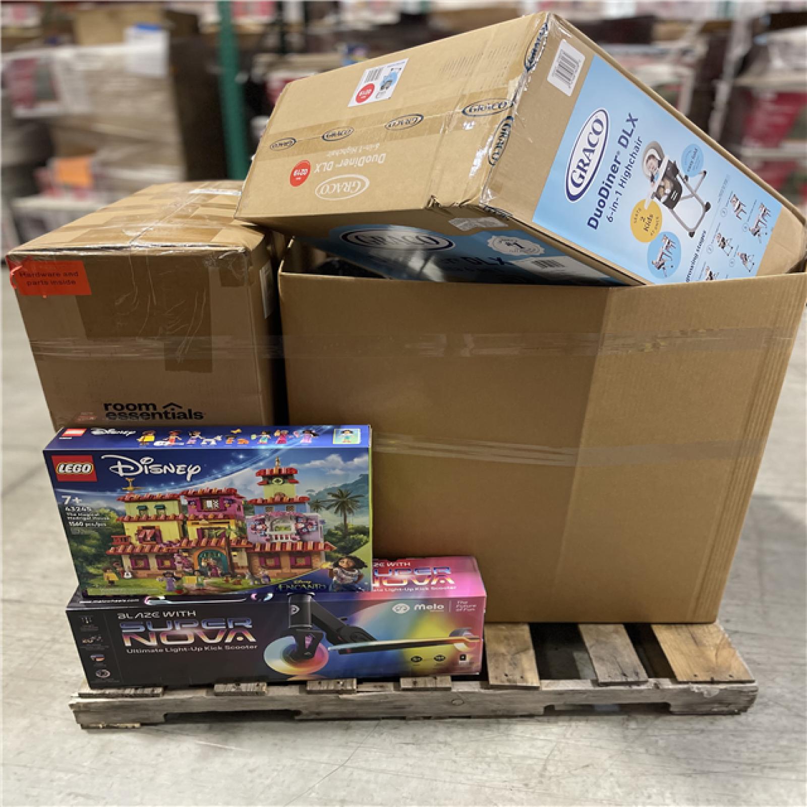 DALLAS LOCATION- NEW!- BULLSEYE MIXED PALLET