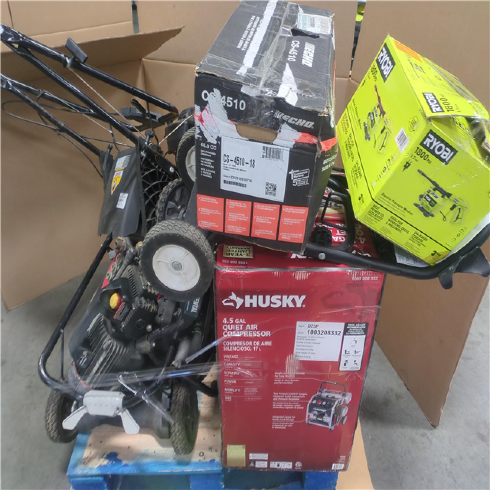 CALIFORNIA AS-IS OUTDOOR POWER EQUIPMENT