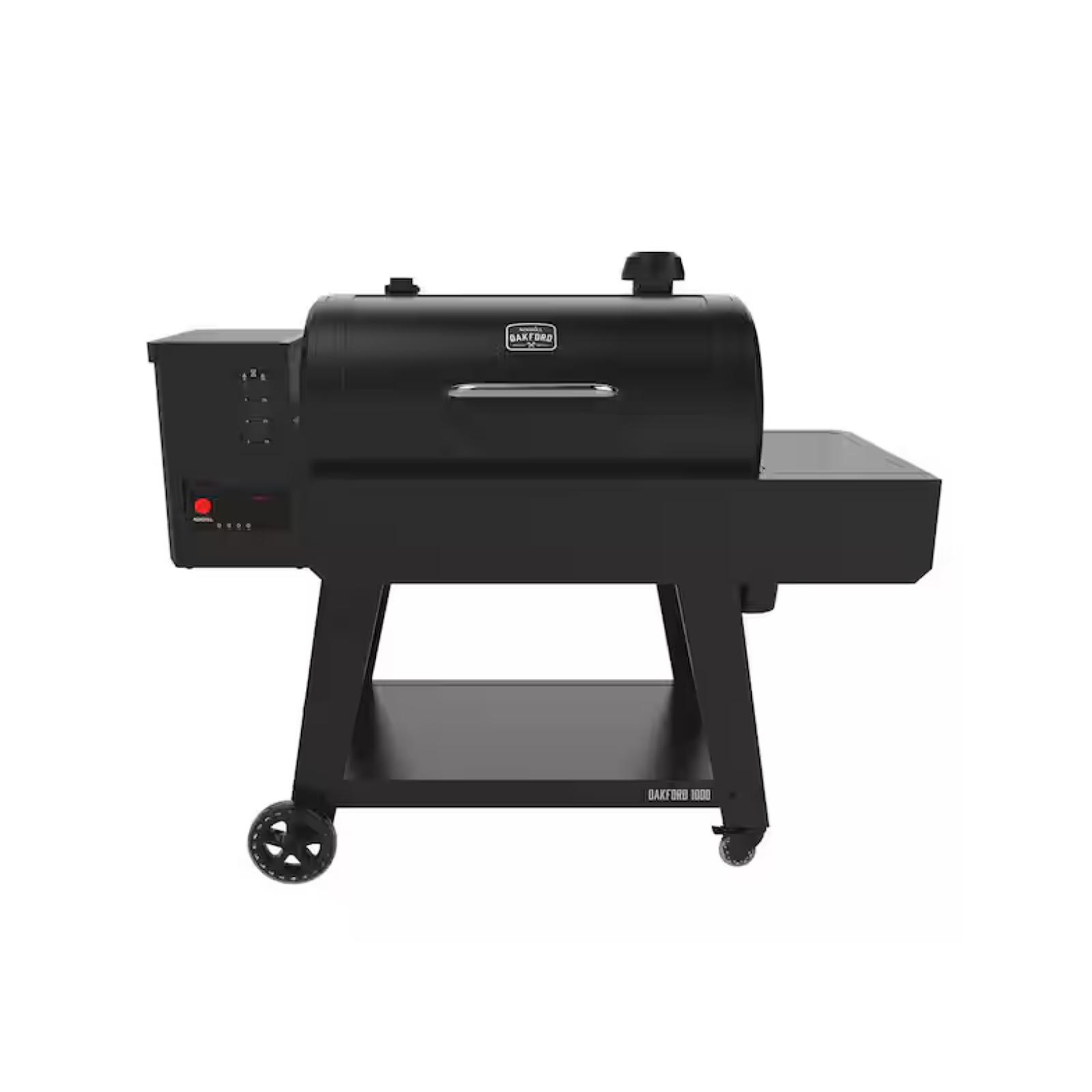 DALLAS LOCATION - Nexgrill Oakford 1000 Wifi Pellet Grill Smoker in Black
