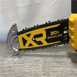 AS-IS DEWALT 20V MAX 8 in. Brushless Cordless Battery Powered Pruning Chainsaw (Tool Only)