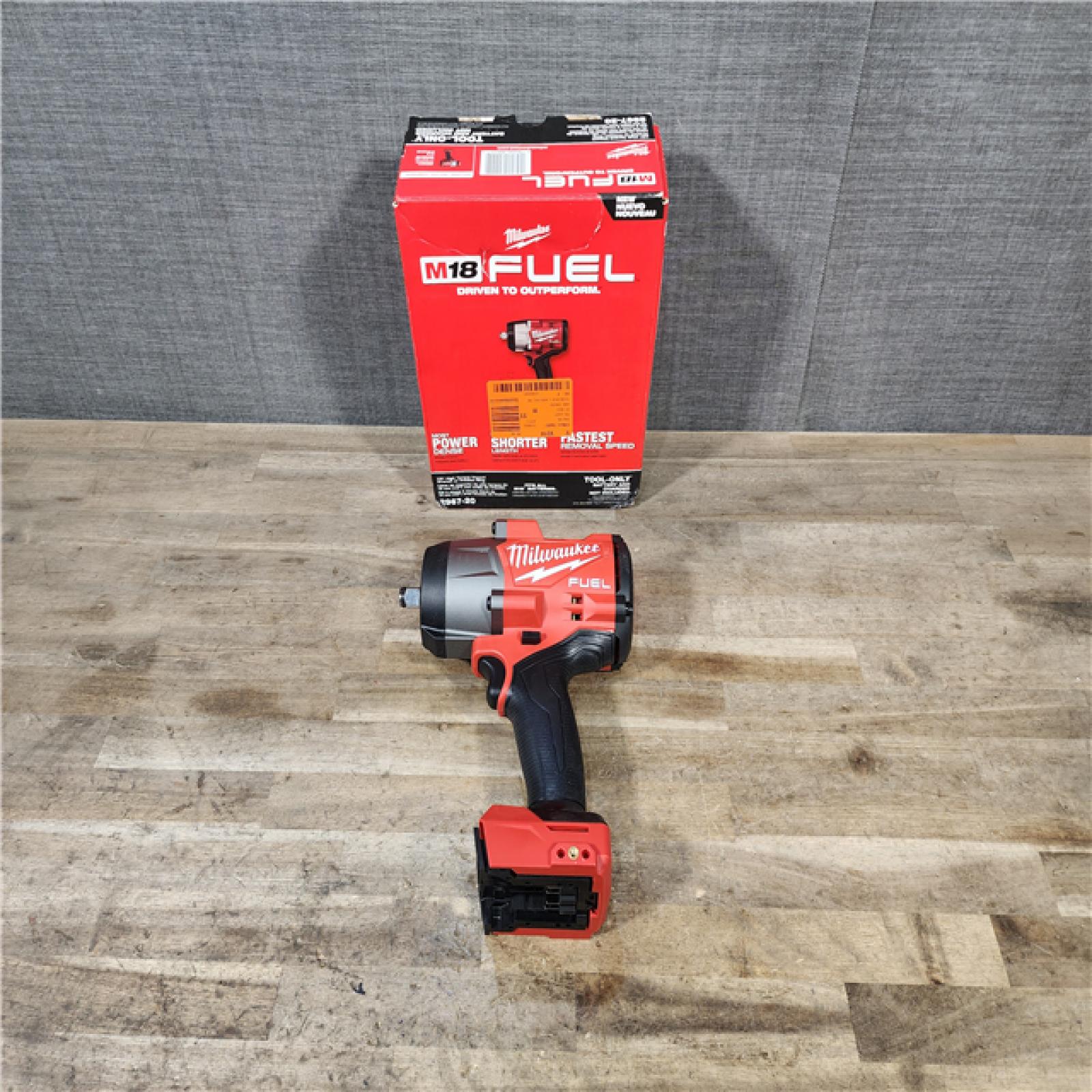 HOUSTON LOCATION - AS-IS (APPEARS LIKE NEW) Milwaukee M18 FUEL 18V Lithium-Ion Brushless Cordless 1/2 in. Impact Wrench with Friction Ring (Tool-Only)