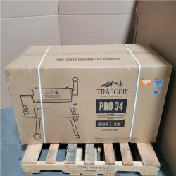 CALIFORNIA AS-IS NEW Traeger Pro 34 Wood Pellet Grill and Smoker