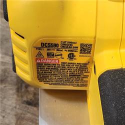 HOUSTON LOCATION - AS-IS DEWALT 20-Volt MAX 7-1/4 in. Cordless Circular Saw (Tool Only)