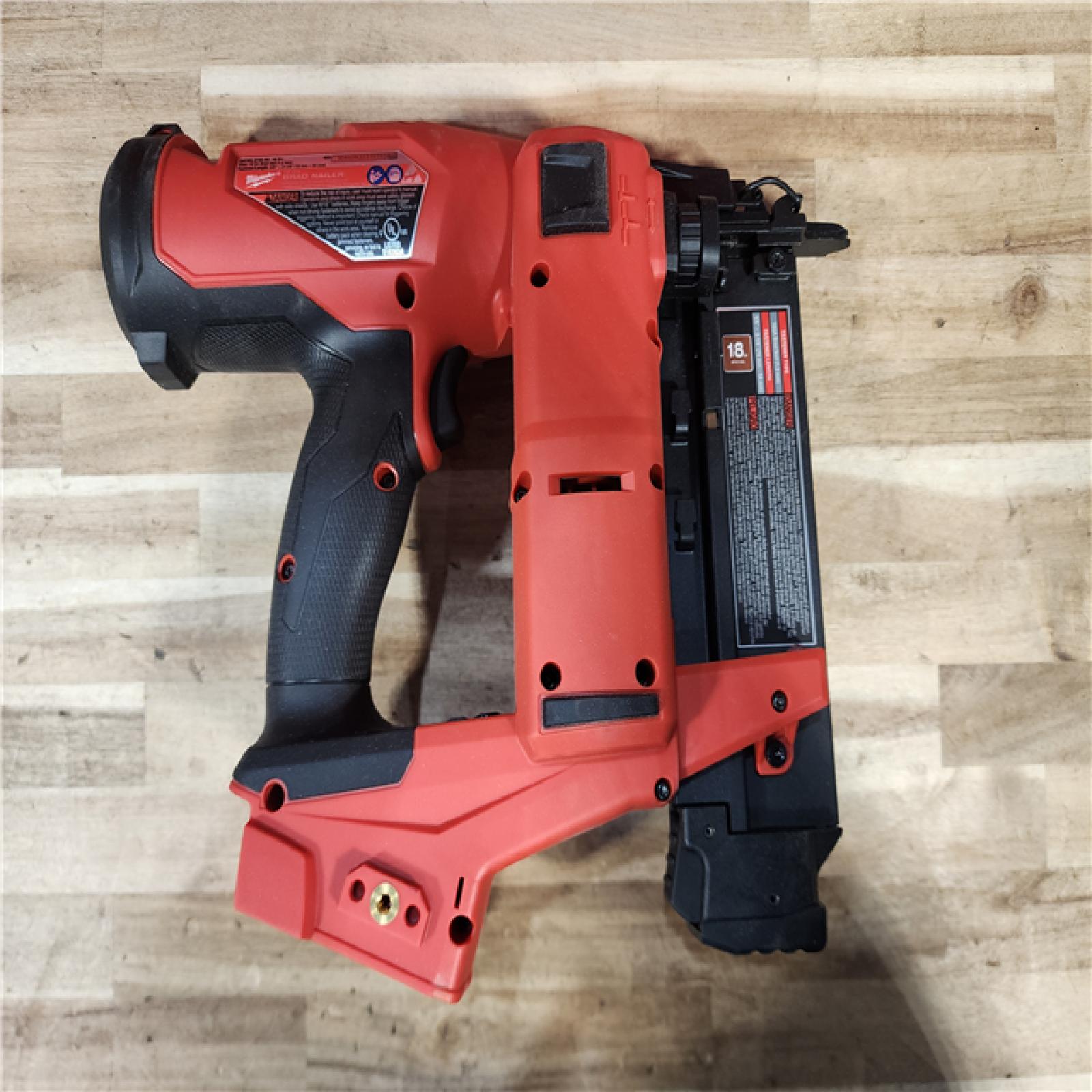 HOUSTON LOCATION - AS-IS Milwaukee FUEL 18-Volt Lithium-Ion Brushless Cordless Gen II 18-Gauge Brad Nailer (Tool-Only)