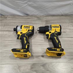 LIKE NEW! - Dewalt DCK225D2 20V MAX ATOMIC Cordless Drill Driver and Impact Driver Combo Kit