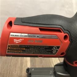 AS-IS Milwaukee M12 12V Fuel Lithium-Ion Cordless Jig Saw (Tool-Only)